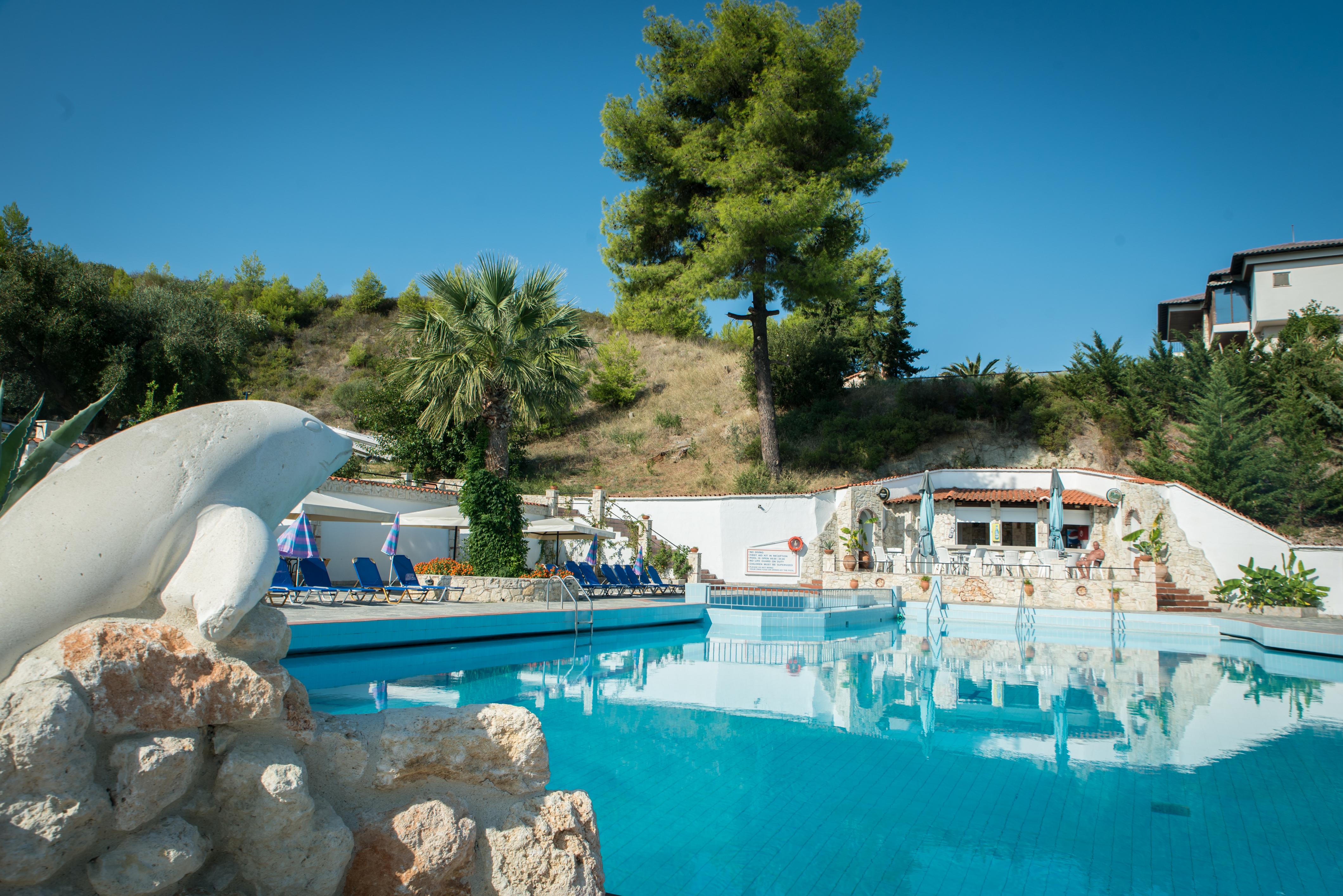 Halkidiki Palace Hotel Polychrono Buitenkant foto